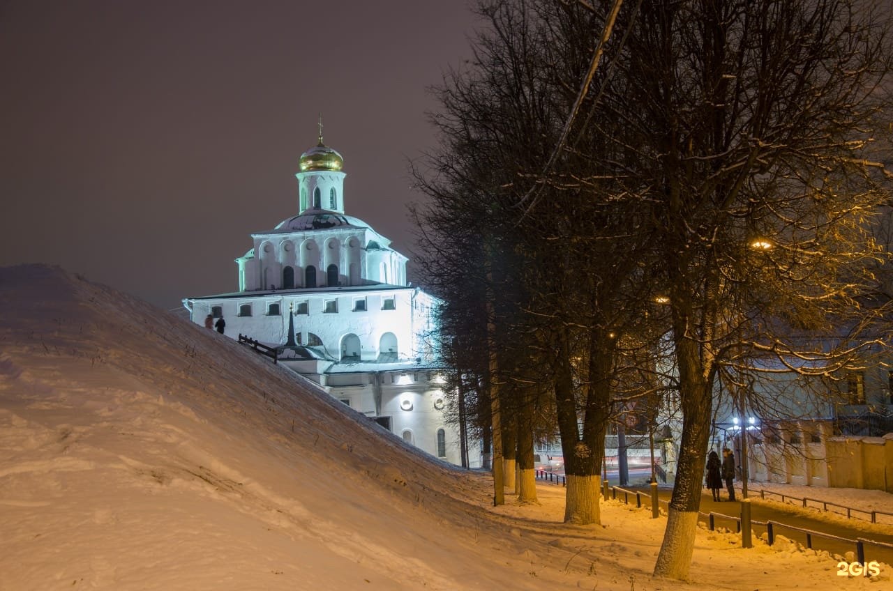 Владимир город достопримечательности зимой
