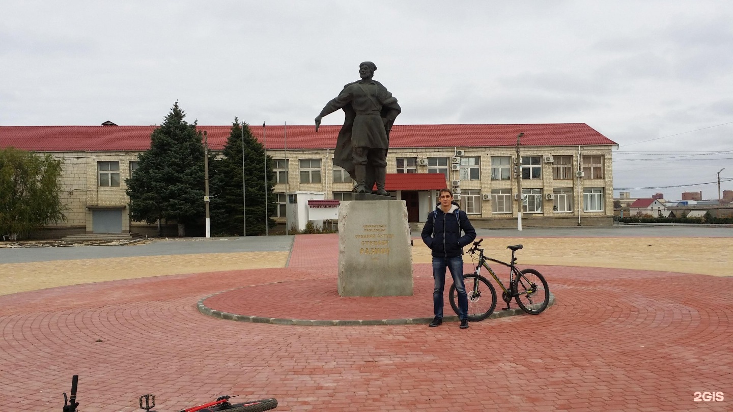 Сквер Волгоградской области средняя Ахтуба