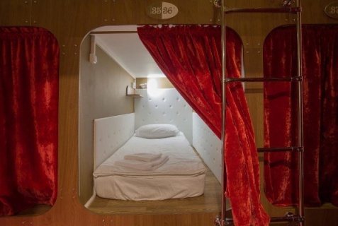 Санкт-Петербург: Капсульные отели Nevsky Capsule Hotel