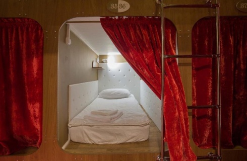 Санкт-Петербург: Капсульные отели Nevsky Capsule Hotel