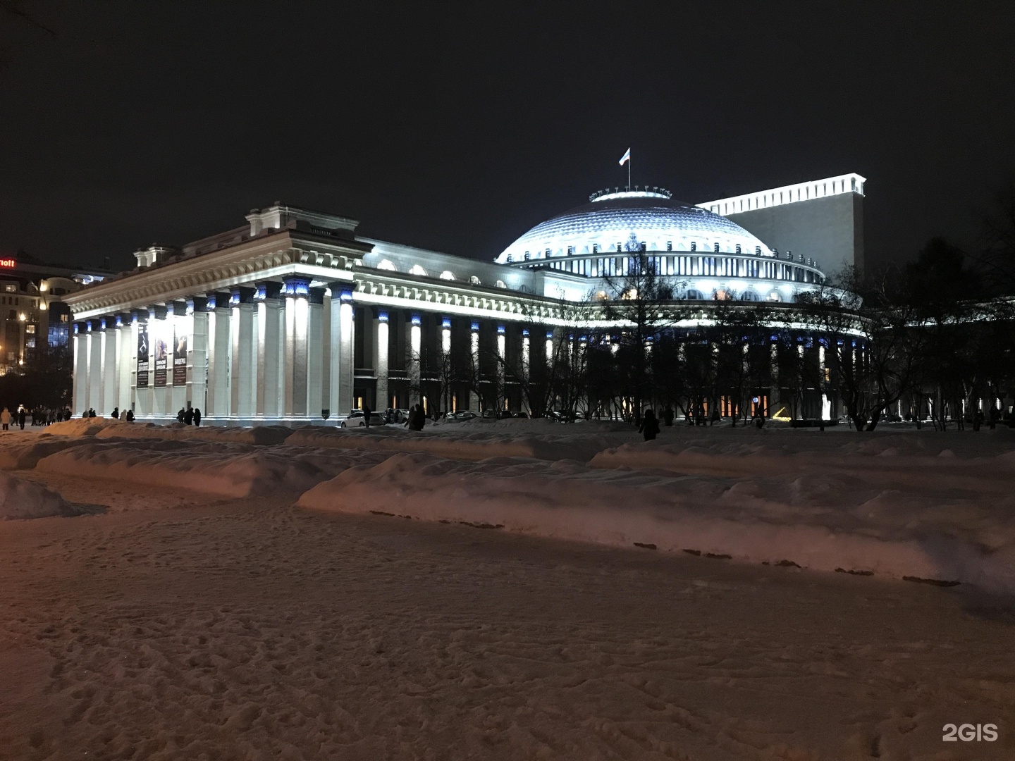 Новосибирск театр оперы и балета карта