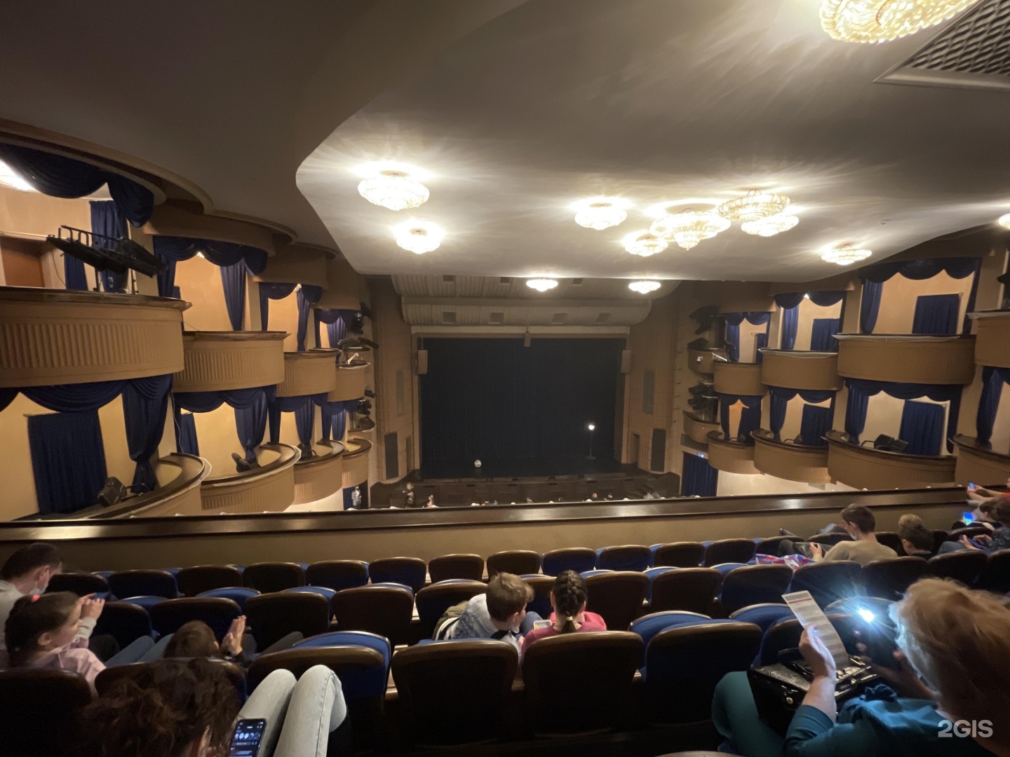 московский губернский театр большой зал