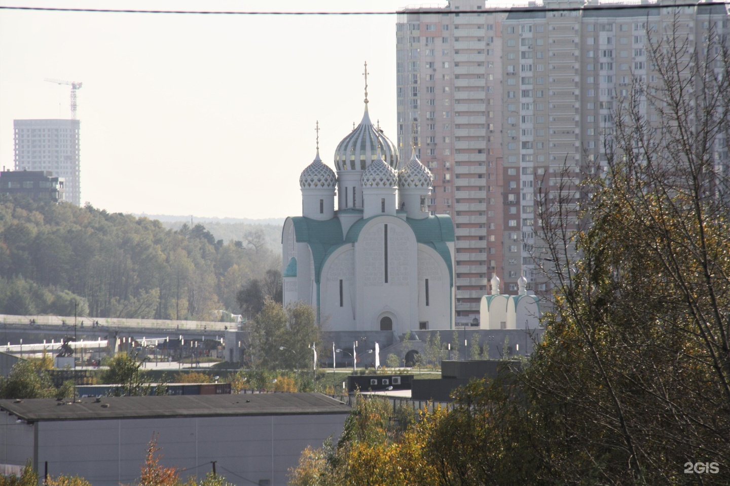 Никольский храм в павшинской пойме