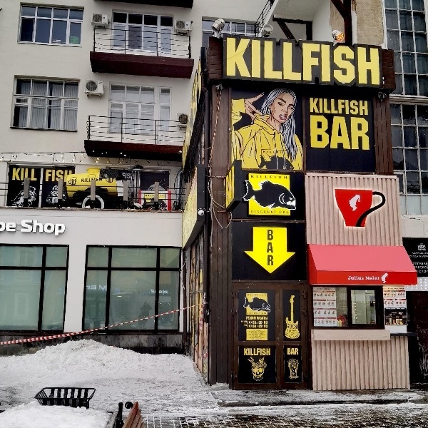 Killfish садовая ул 45 фото