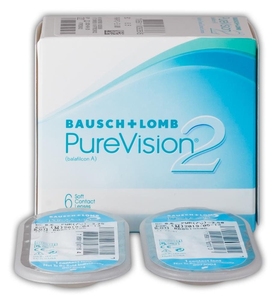 Bausch lomb purevision 2. Bausch&Lomb Pure Vision 2. Контактные линзы Pure Vision 2. Линзы контактные Пюр Вижн (Pure Vision) -4.25 №6. Линзы Acuvue PUREVISION.