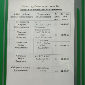 Фото от владельца Отдел судебных приставов №3 по г. Набережные Челны