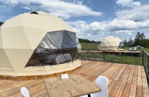 с. Усть-Кокса: Глэмпинг Koksa camp