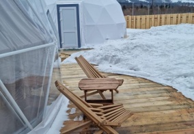 Глэмпинг Атмосфера в Шерегеше