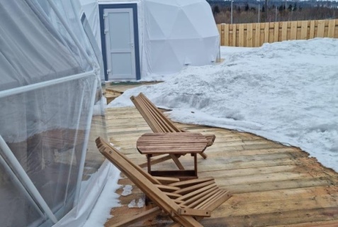 Шерегеш: Глэмпинг Атмосфера