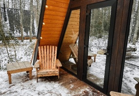 Глэмпинг Deep Lake House в Ленинградской области