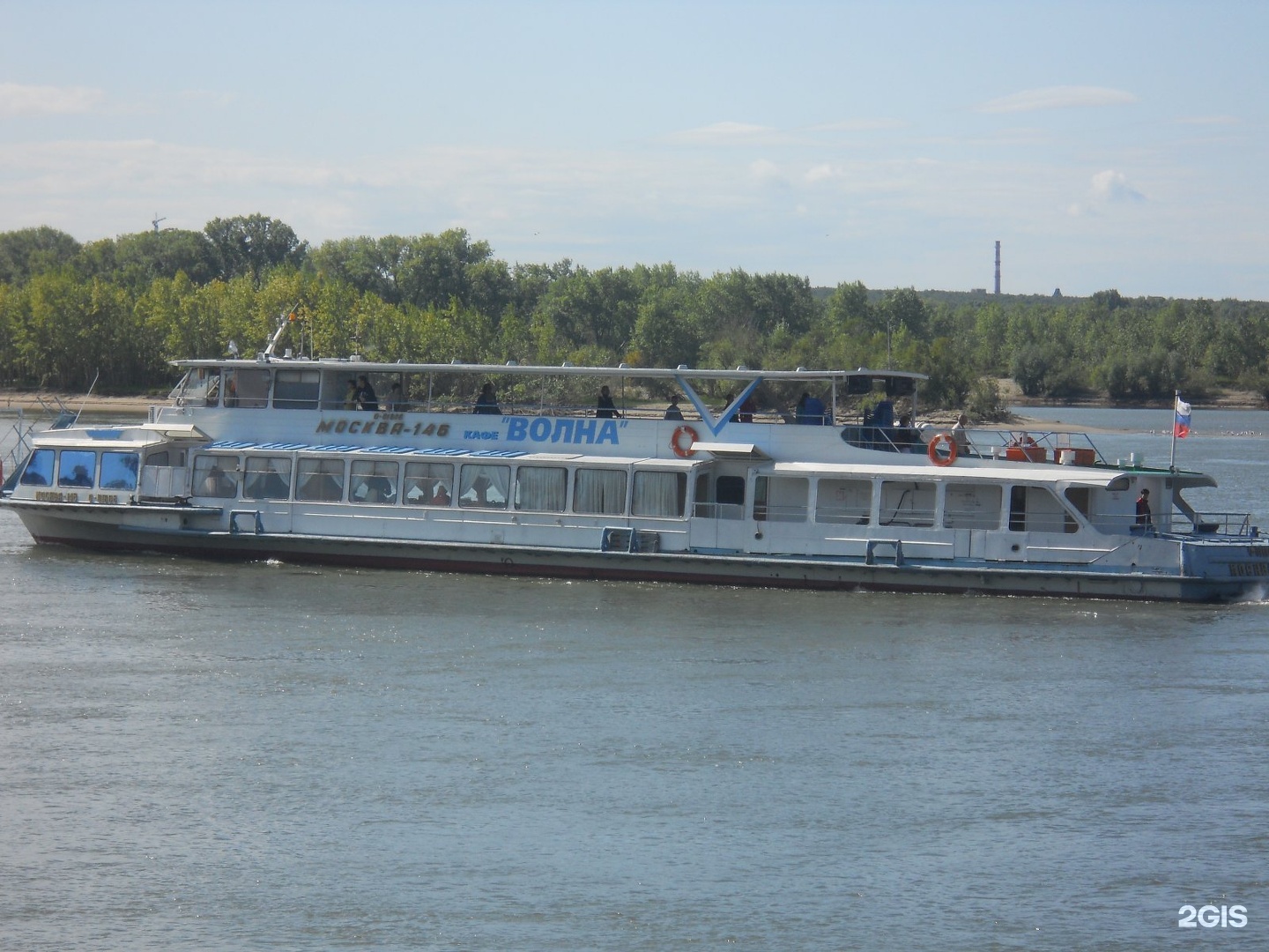 теплоход новосибирск