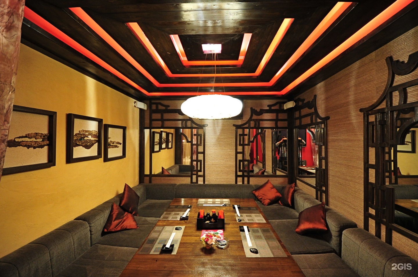Мебель для суши бара в японском стиле - фото.