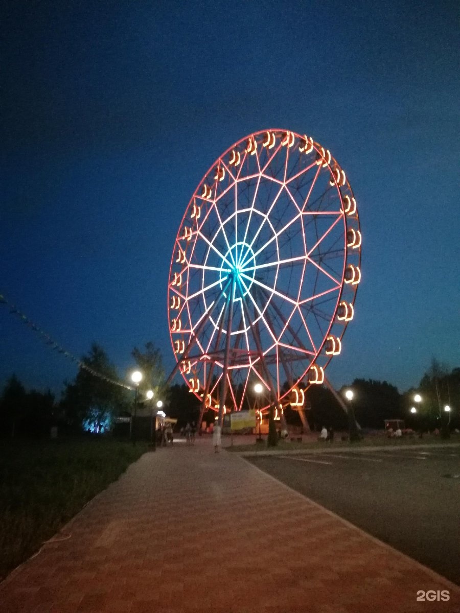 Фото колеса обозрения в ярославле