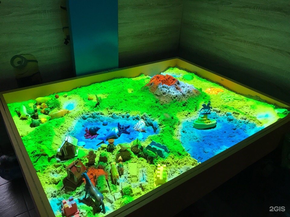 Интерактивная песочница с функциями интерактивного стола