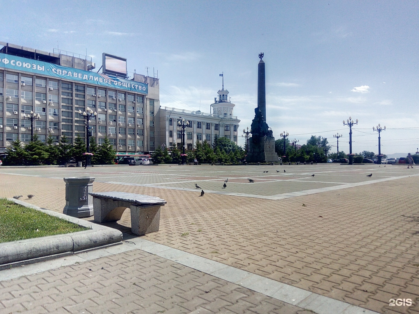 комсомольская площадь в хабаровске