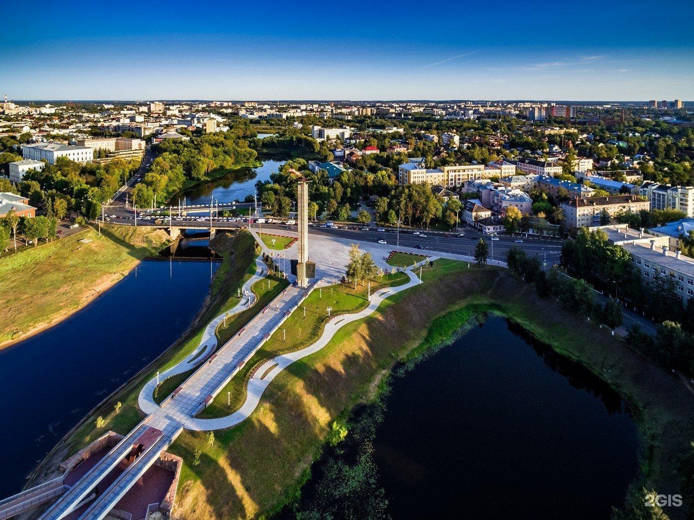 Город тверь фото сверху