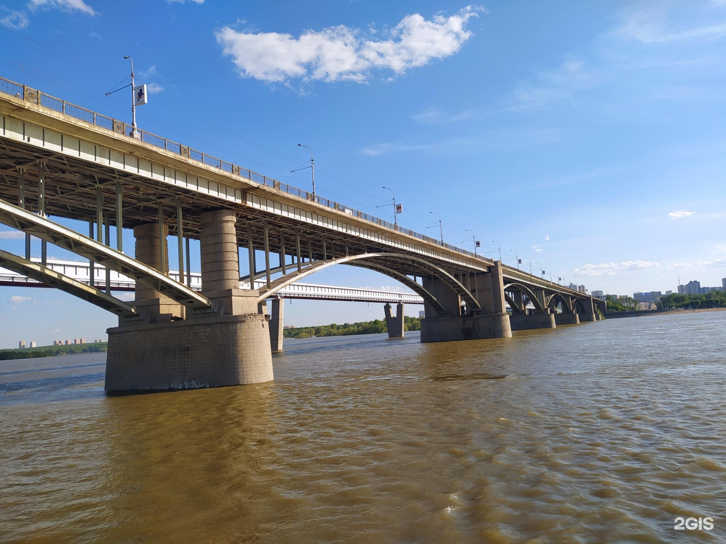 все мосты новосибирска на одном