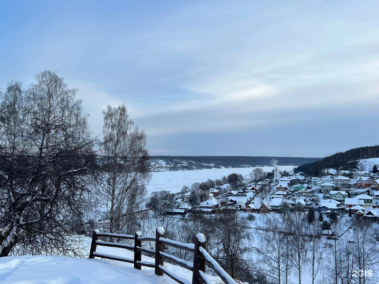 Зимний Плес Ивановская область