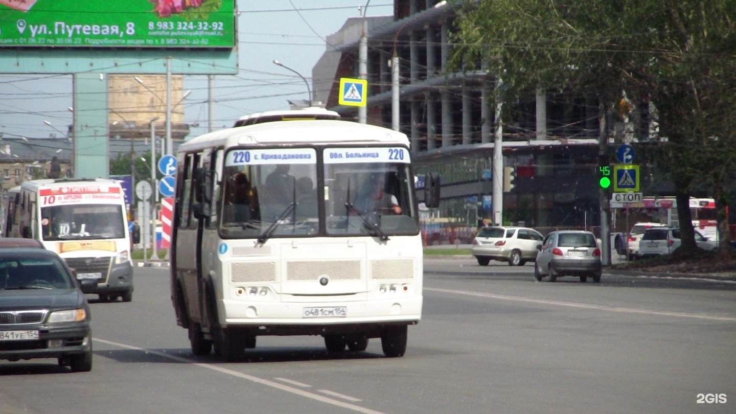 220 автобус новосибирск криводановка