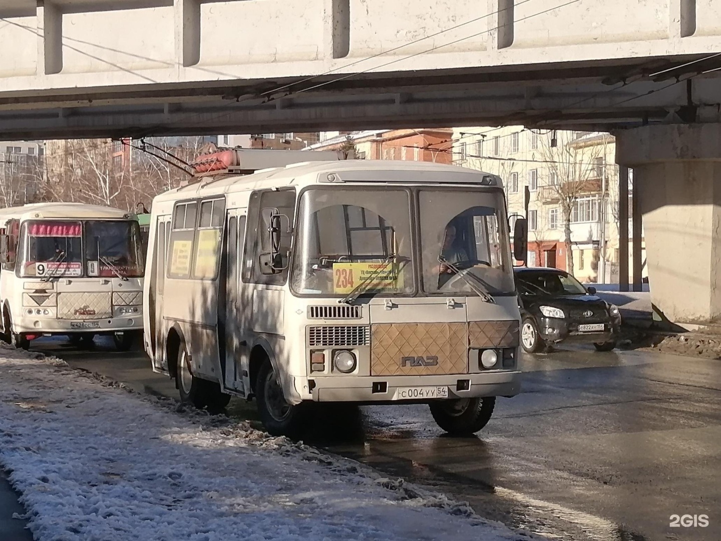 234 автобус остановки