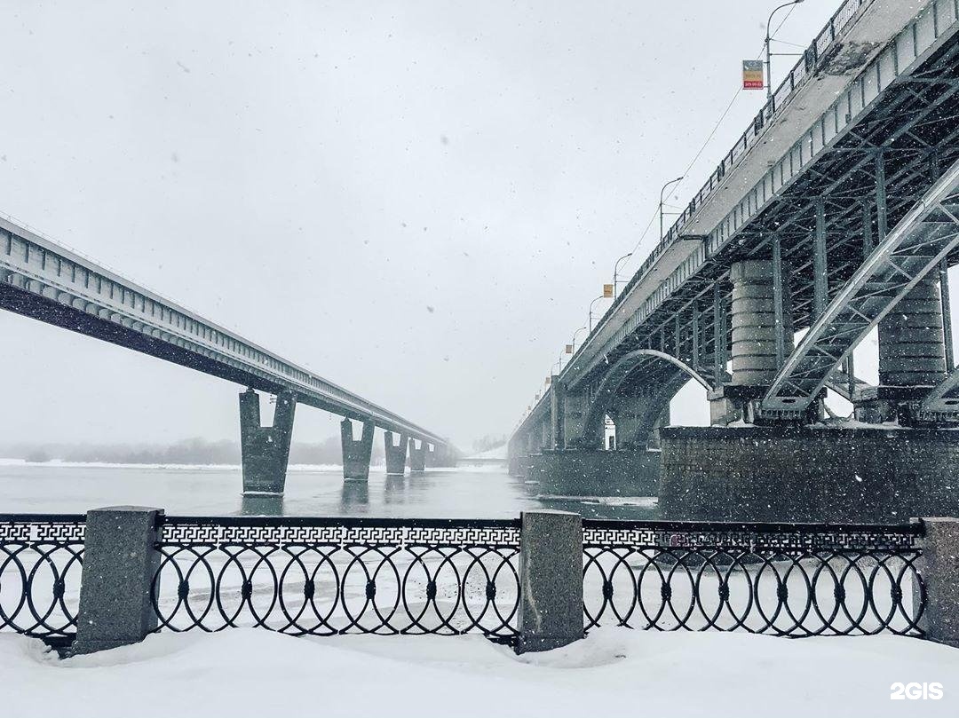 Октябрьский мост новосибирск