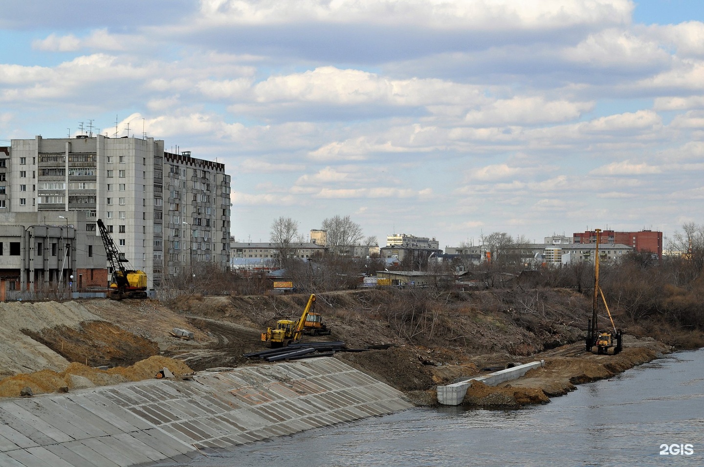 Курган набережная карта