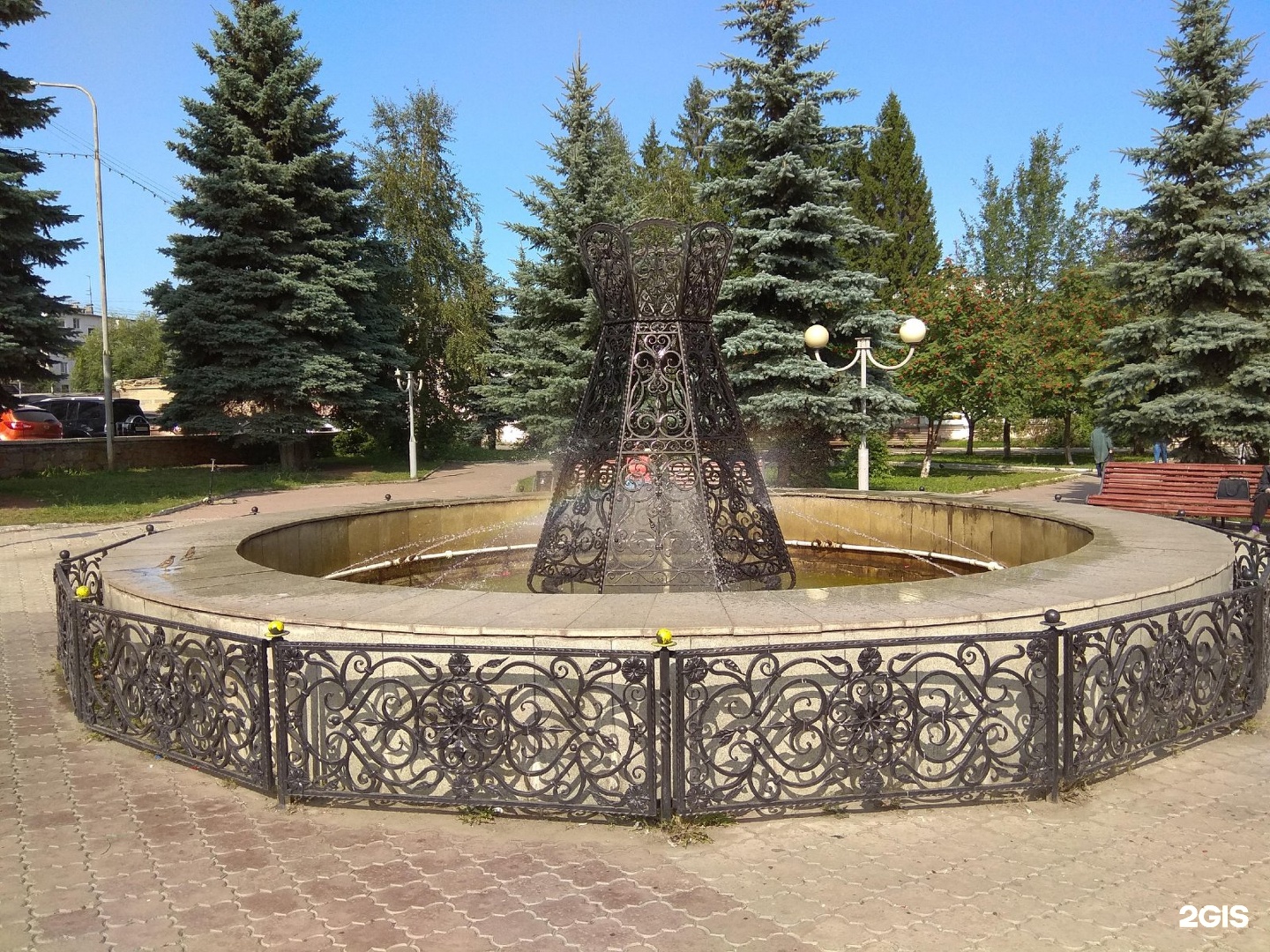 Воровского фонтан Челябинск
