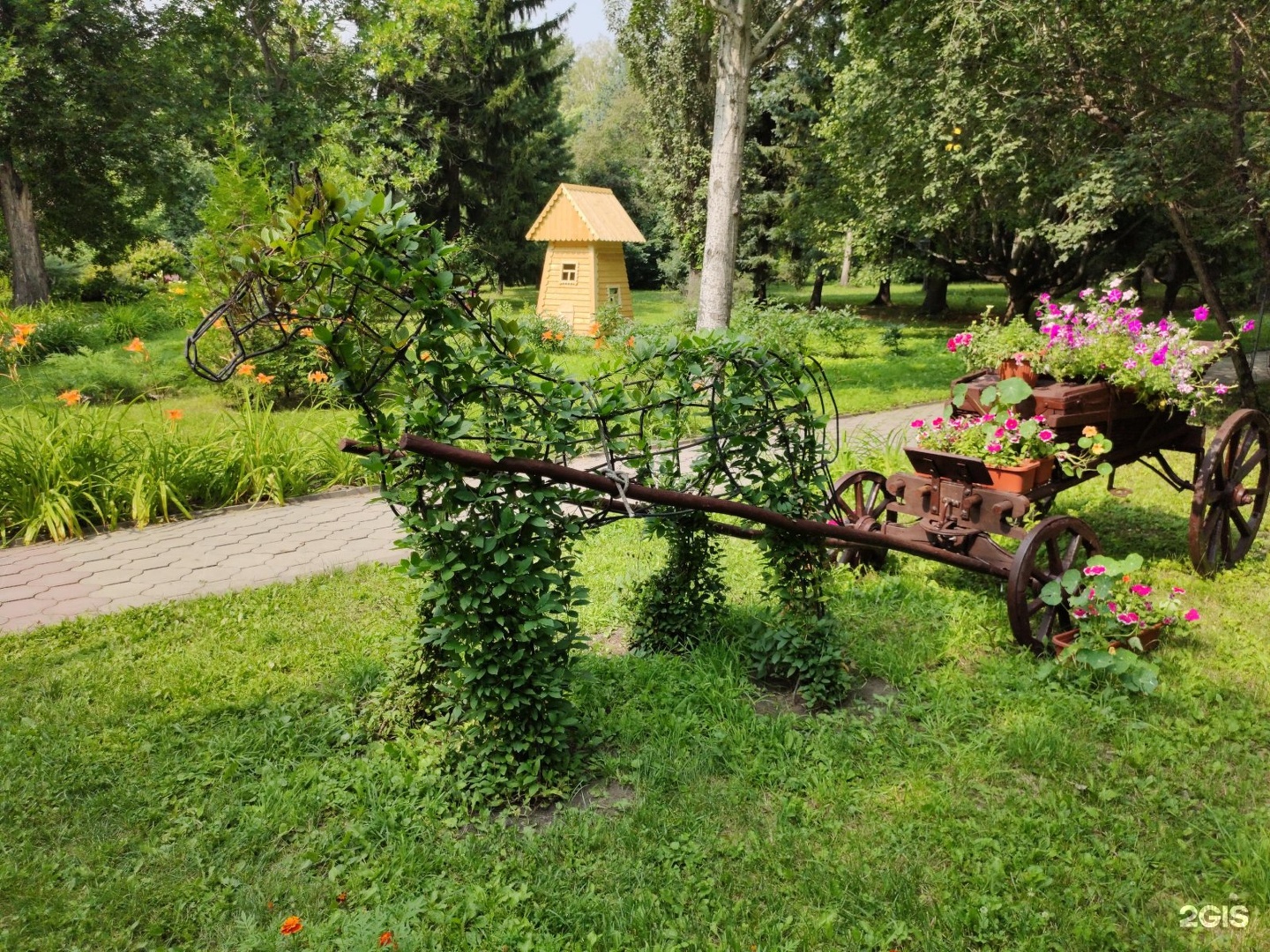 Дендрологический сад Гензе Омск