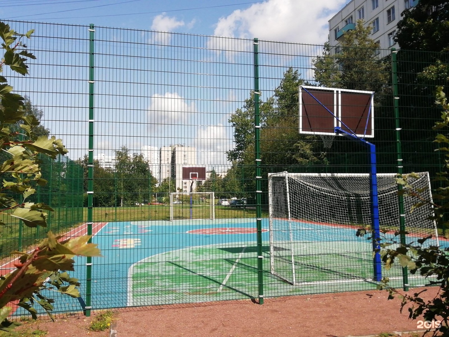 Карта спортивных площадок спб