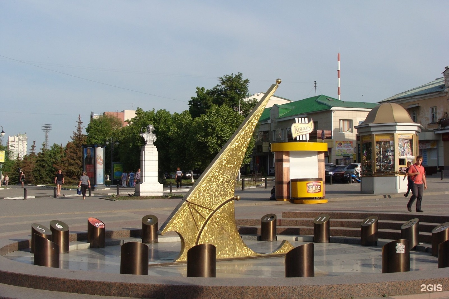 Солнечные часы в белгороде фото