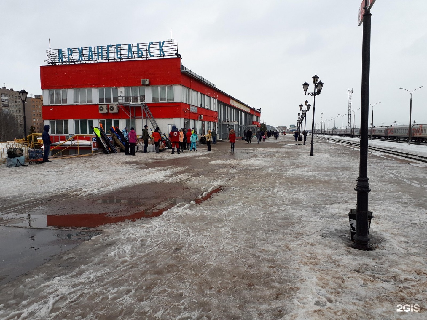 Северодвинск жд вокзал