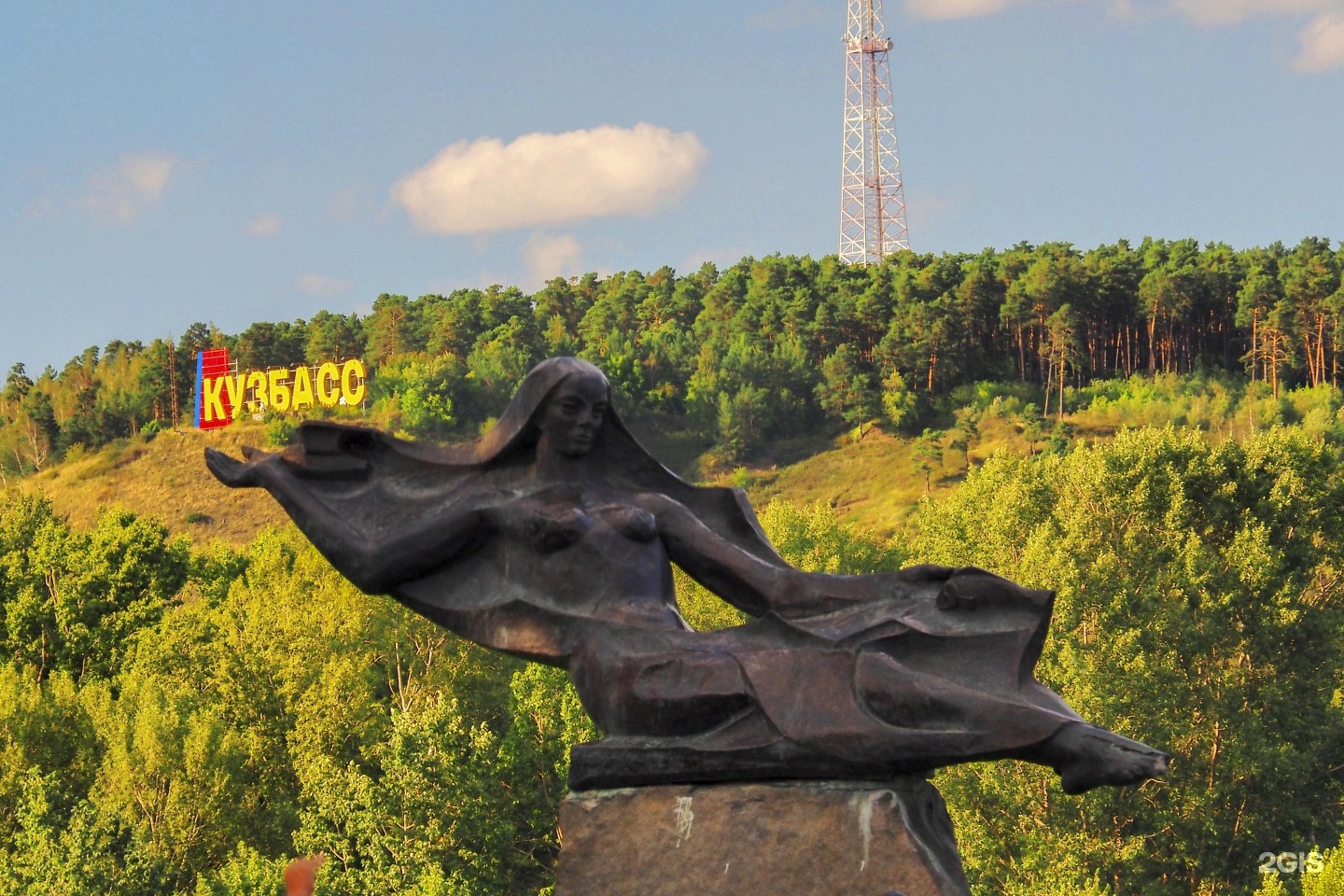 Памятник Томь Кемерово