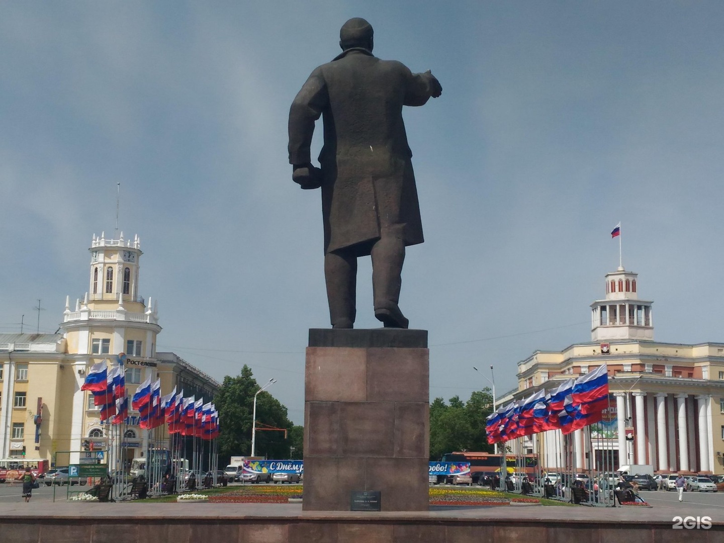 Памятник Ленину в Кемерово