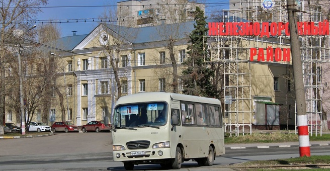 Маршруты городского транспорта Ульяновска на карте