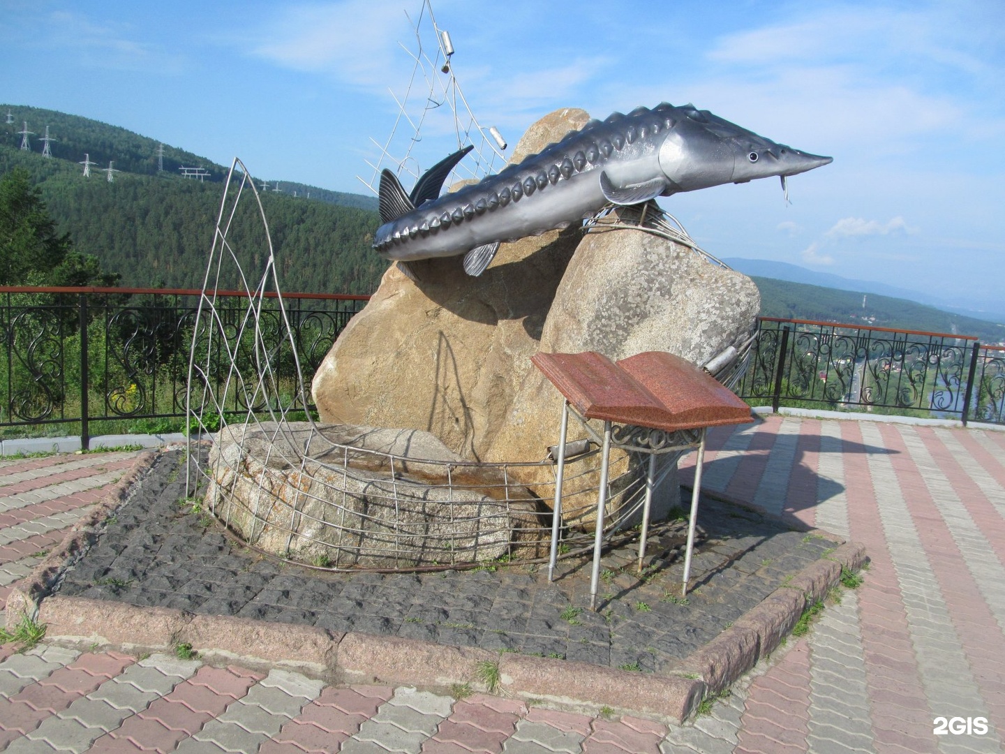 Смотровая площадка Красноярск царь-рыба