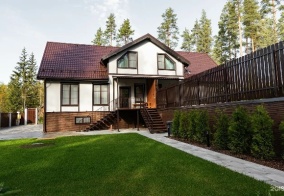 Коттедж Whitey house в Ленинградской области