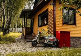 Коттедж Holiday home in Roschino в Ленинградской области