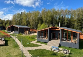 Глэмпинг Ruza River Club в Московской области